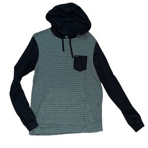 RVCA Mens knit hoodie - size: M